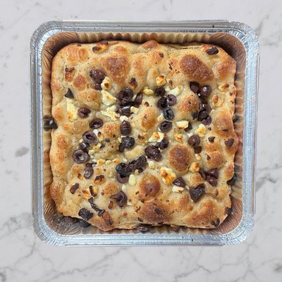 Kalamata Olive And Feta Focaccia