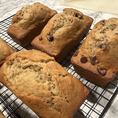 Sourdough Banana Bread Minis
