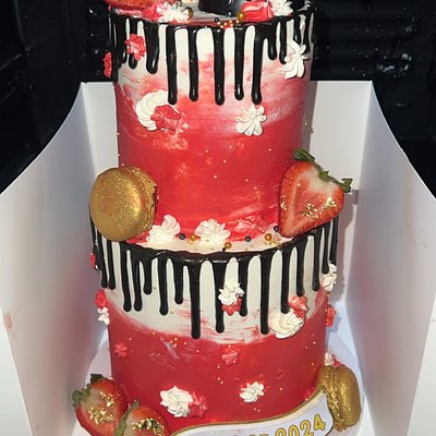 Custom 2 Tier Cake 