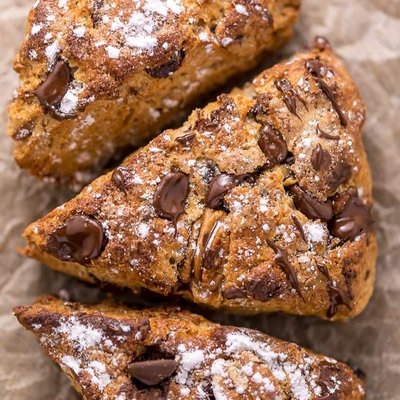 Chocolate Chip Scones 