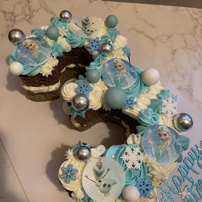 Number/Letter Cake