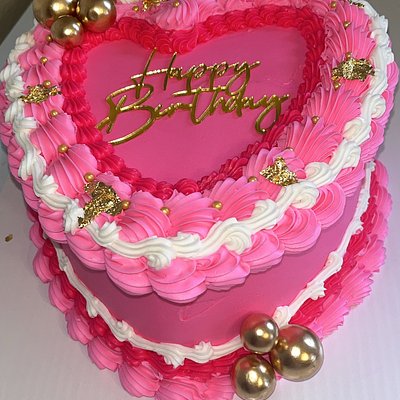 8” Heart Cake Sale 