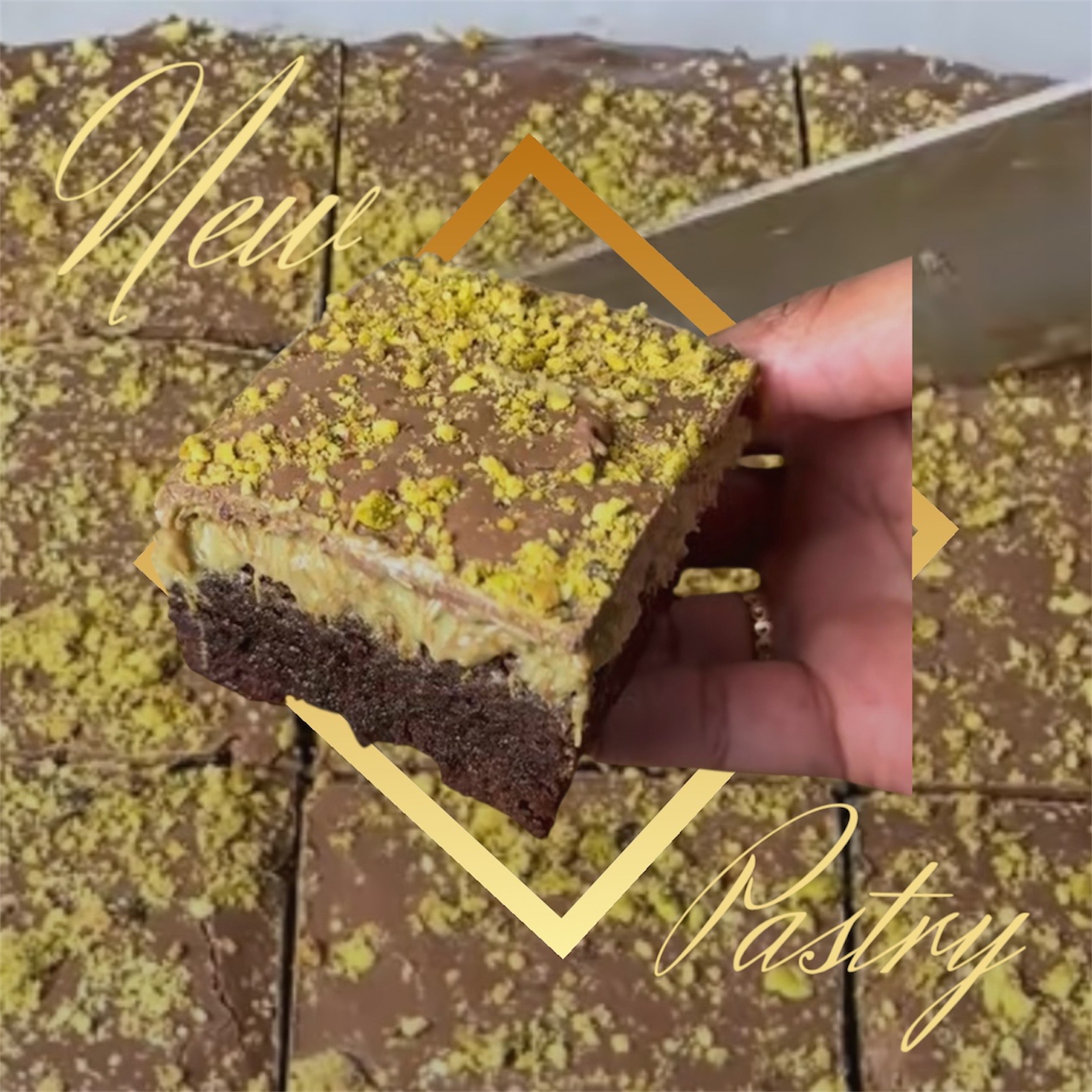 Dubai Chocolate Brownies