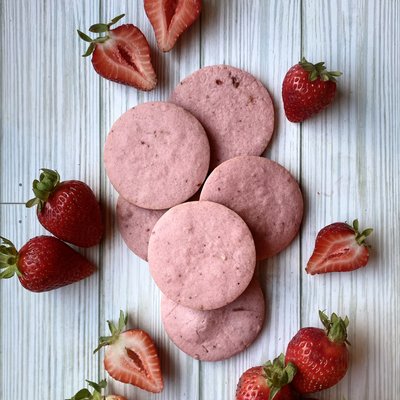 Strawberry Cookies 🍓