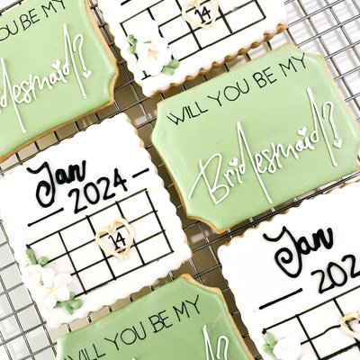 Save The Date Cookies