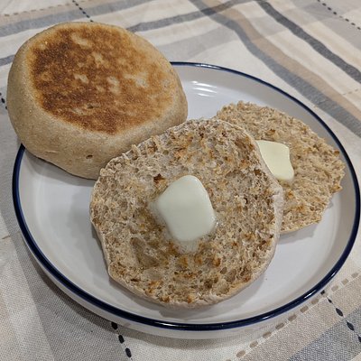 Vegan Plain English Muffins (5)