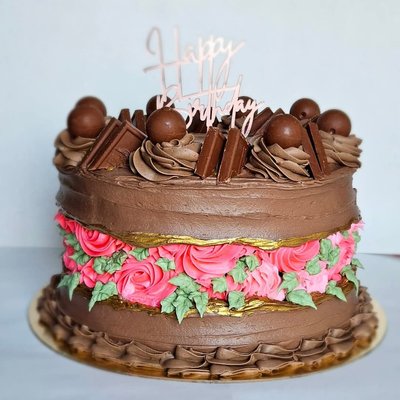 10 Inch Double Round Cake