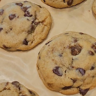 Half Dozen Brown Butter Sourdough Chocolate Chip Cookies 
