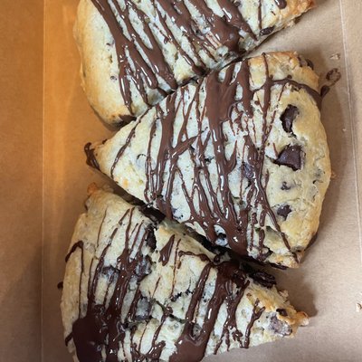 Sourdough Chocolate Chip Scones