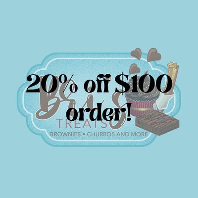 20% Off $100 Order Deal