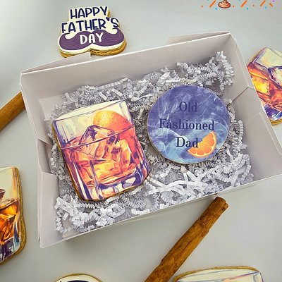 OLD FASHIONED DAD Fathers Day set
