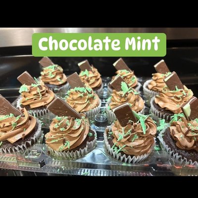 Chocolate Mint Cupcakes 