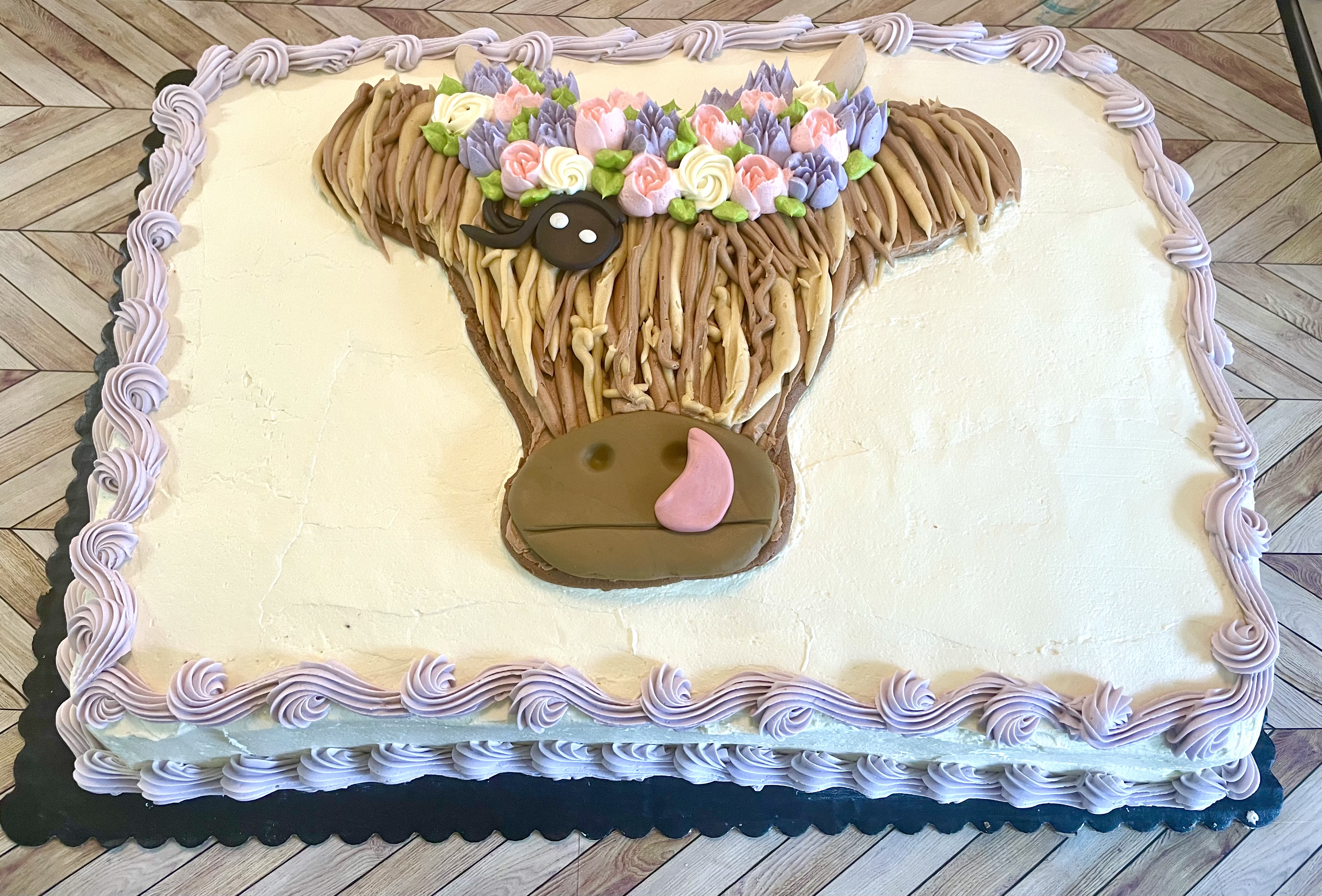 1/2 Sheet Custom Cake 