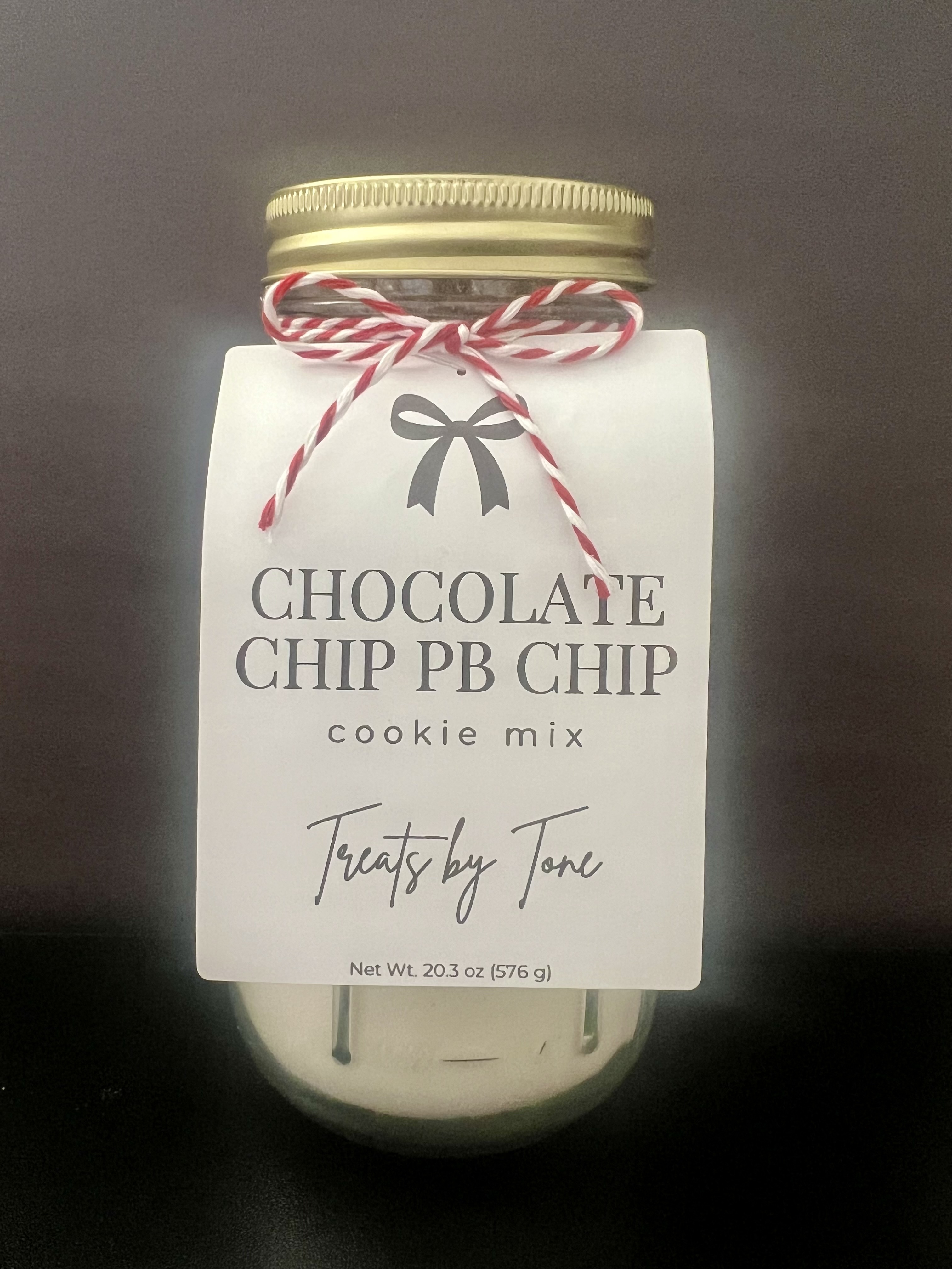 Chocolate Chip PB Chip Cookie Mix (Mason Jar)