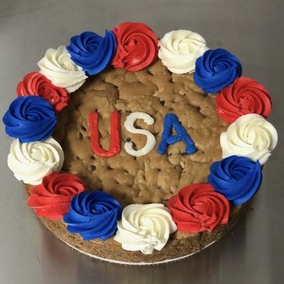 Small Round Cookie Cake - Double Layer
