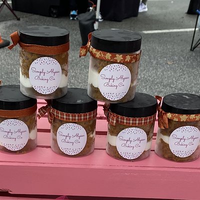 Pumpkin Spice Cake Jars 