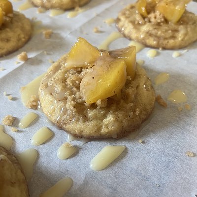 Peach Cobbler Cookies