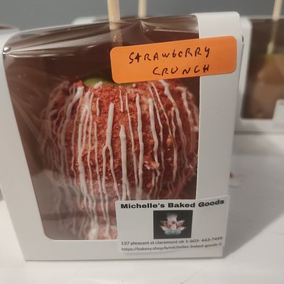 Carmel Apple Strawberry Crumble 