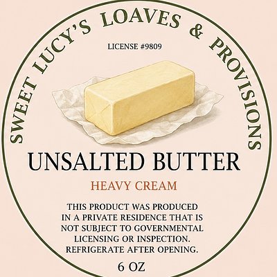 Unsalted Butter 6oz