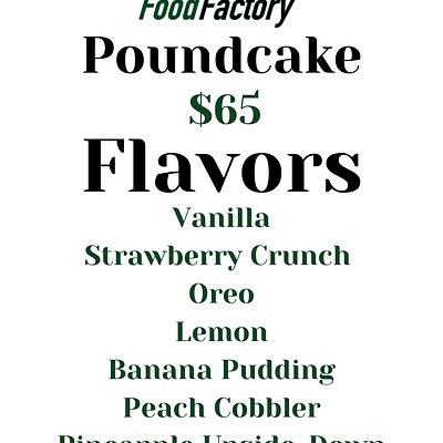 Pound Cake