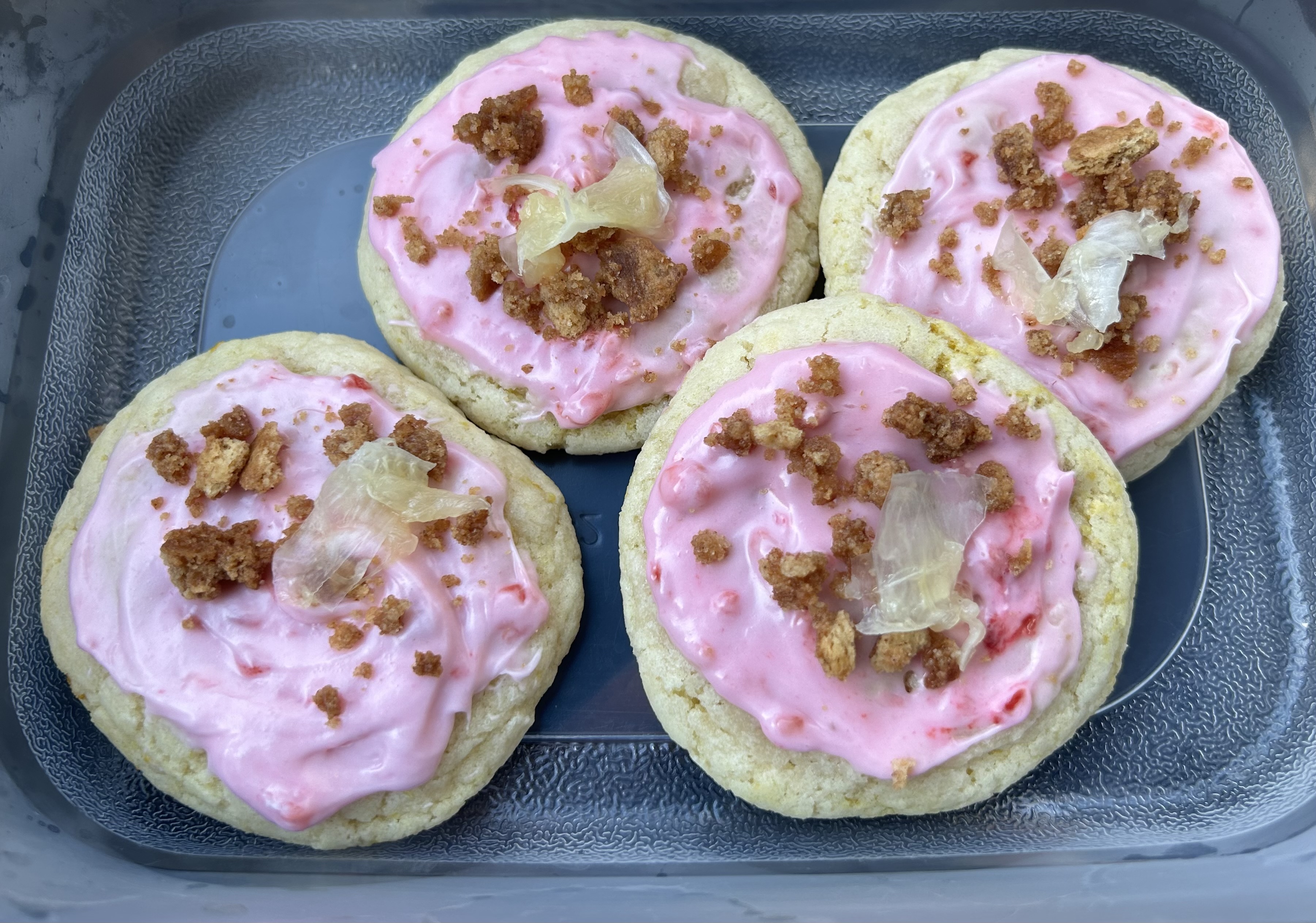 Raspberry Lemon Cookies 
