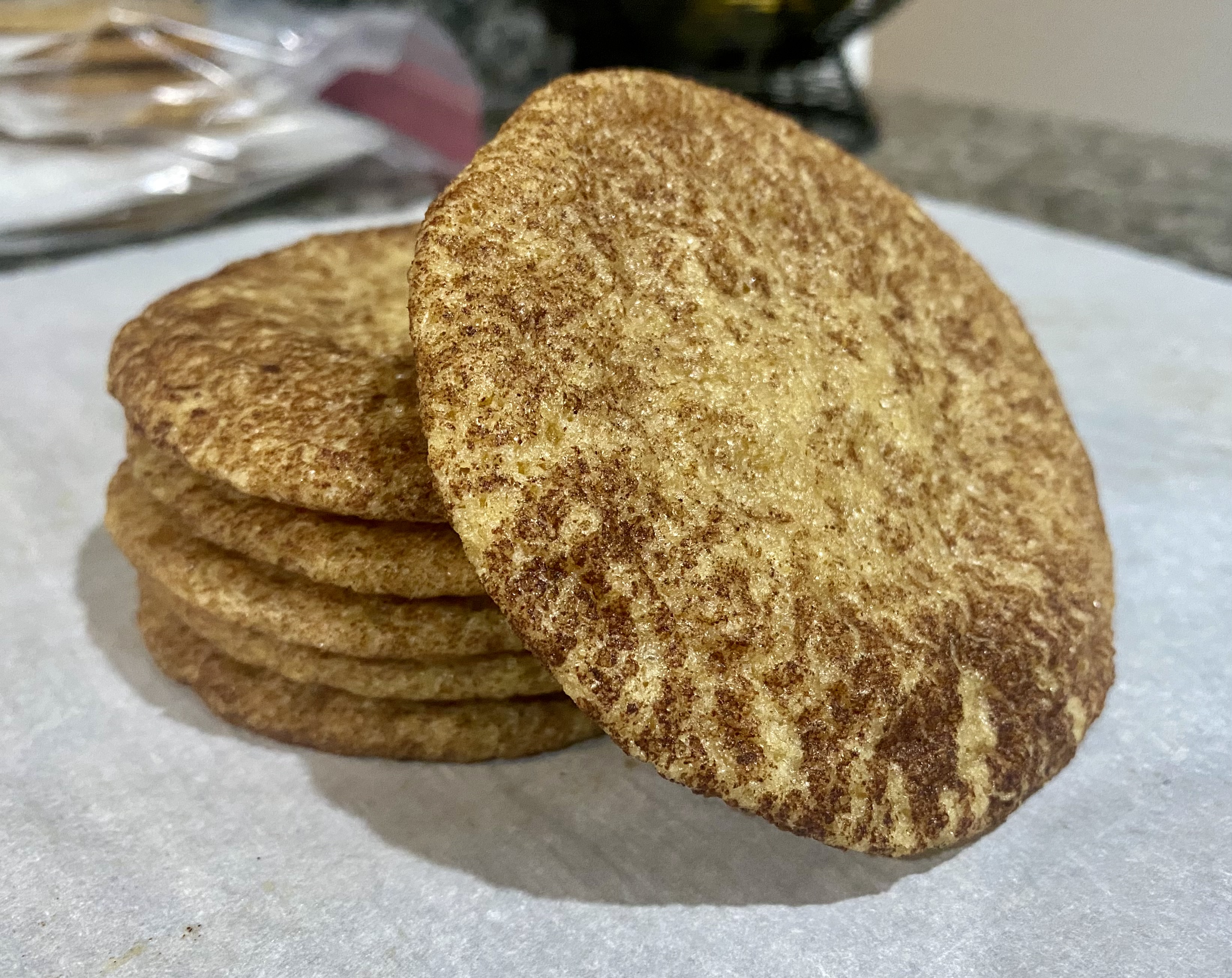 Sourdough Snickerdoodle Cookie