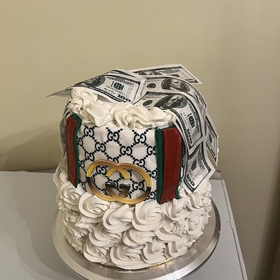 Gucci Themed  Cake