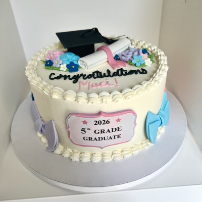 Decorated Cake 8” 2 Layer 