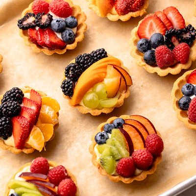 Seasonal Fruit Tart/tartlet