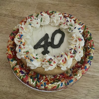 2 Layer Cookie Cake