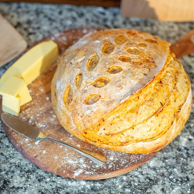  Chili Crunch & Cheese Sourdough 