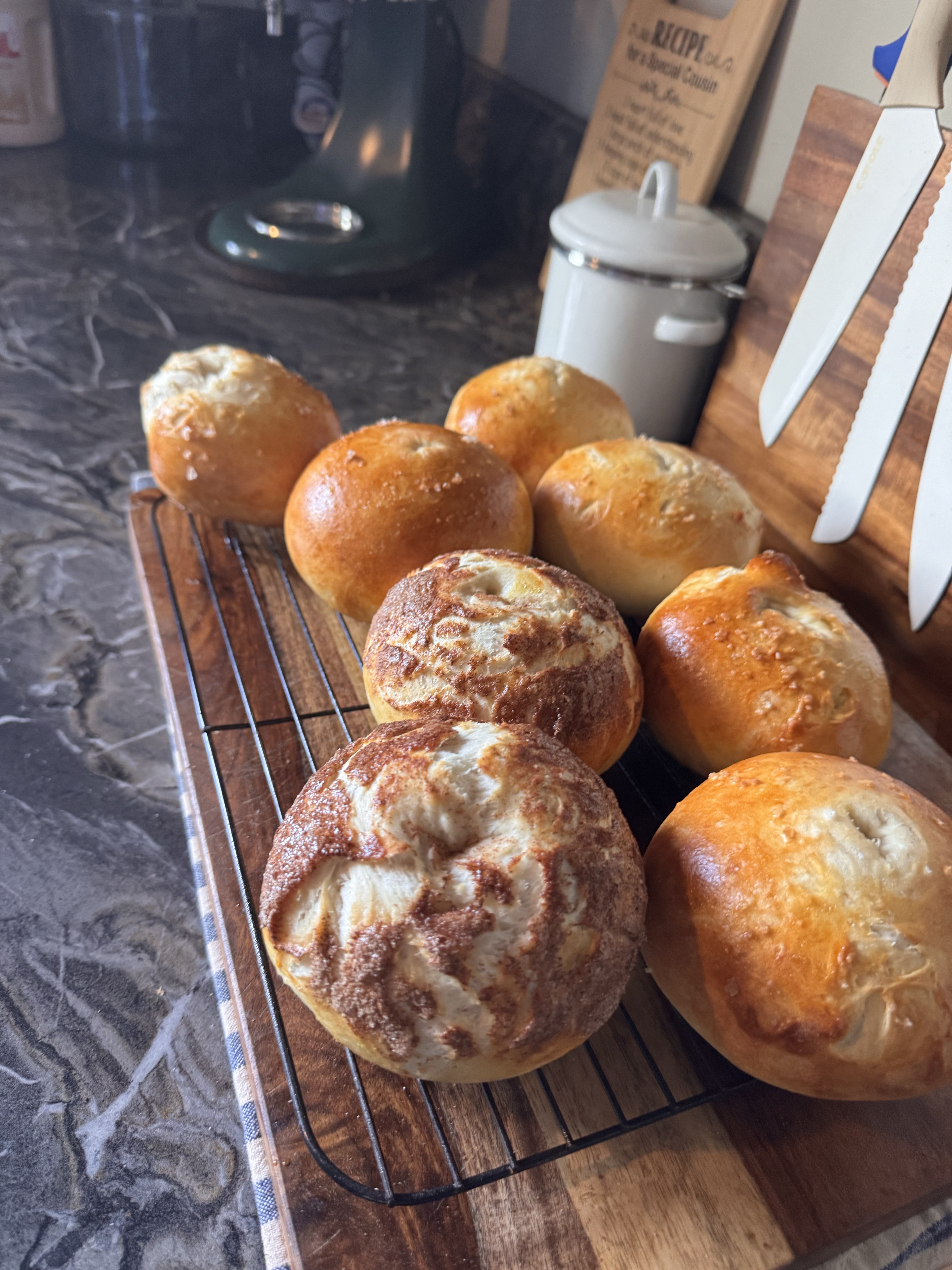 Sourdough Bagels (x4) 