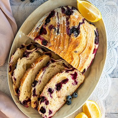 Lemon Blueberry Sourdough 