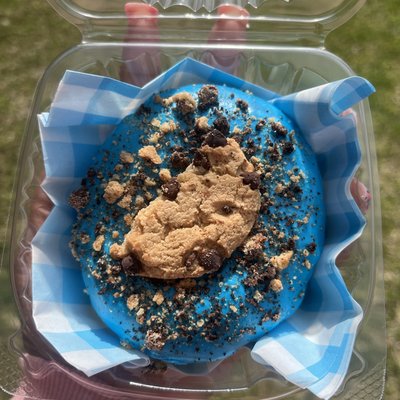 Cookie Monster Donut