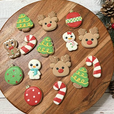 Mini Christmas Cookies 