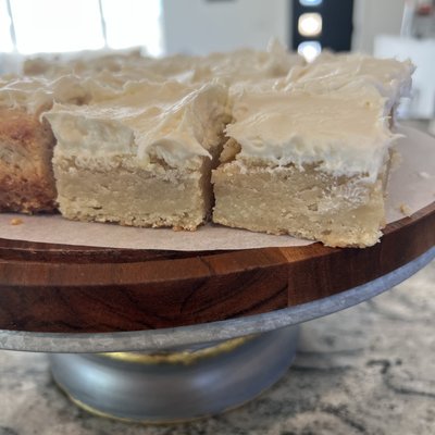 Sugar Cookie Bars with Cream Cheese Frosting Dozen