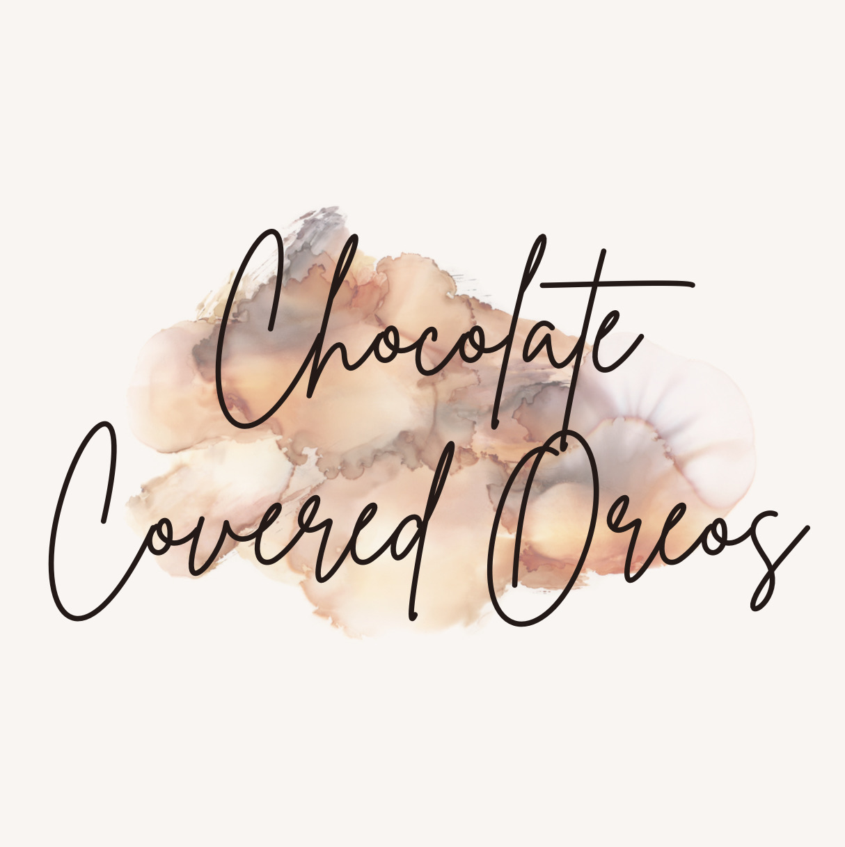 Chocolate Covered Oreos