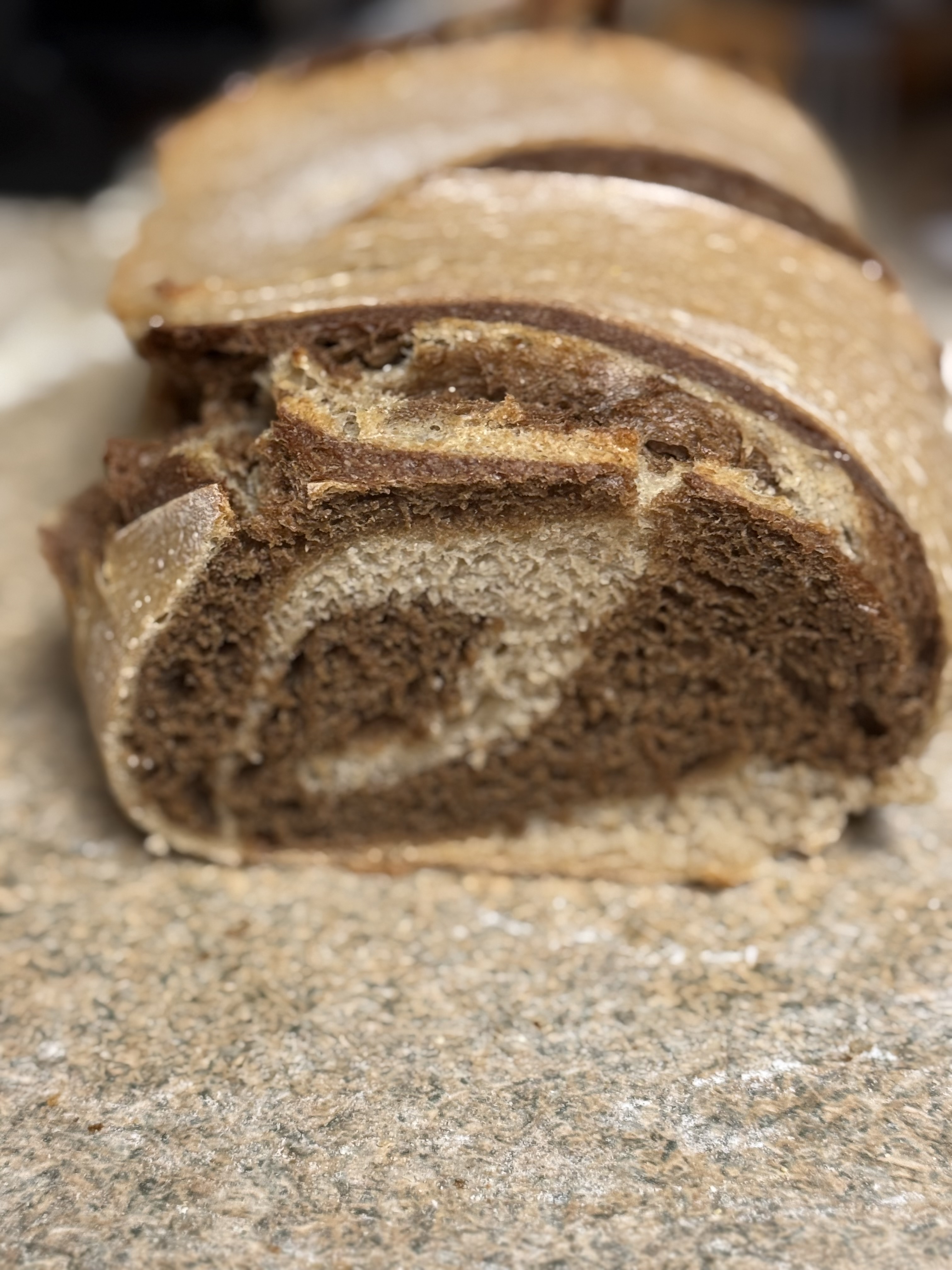 Sourdough Marble Rye