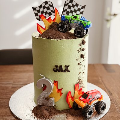 Monster Truck Cake
