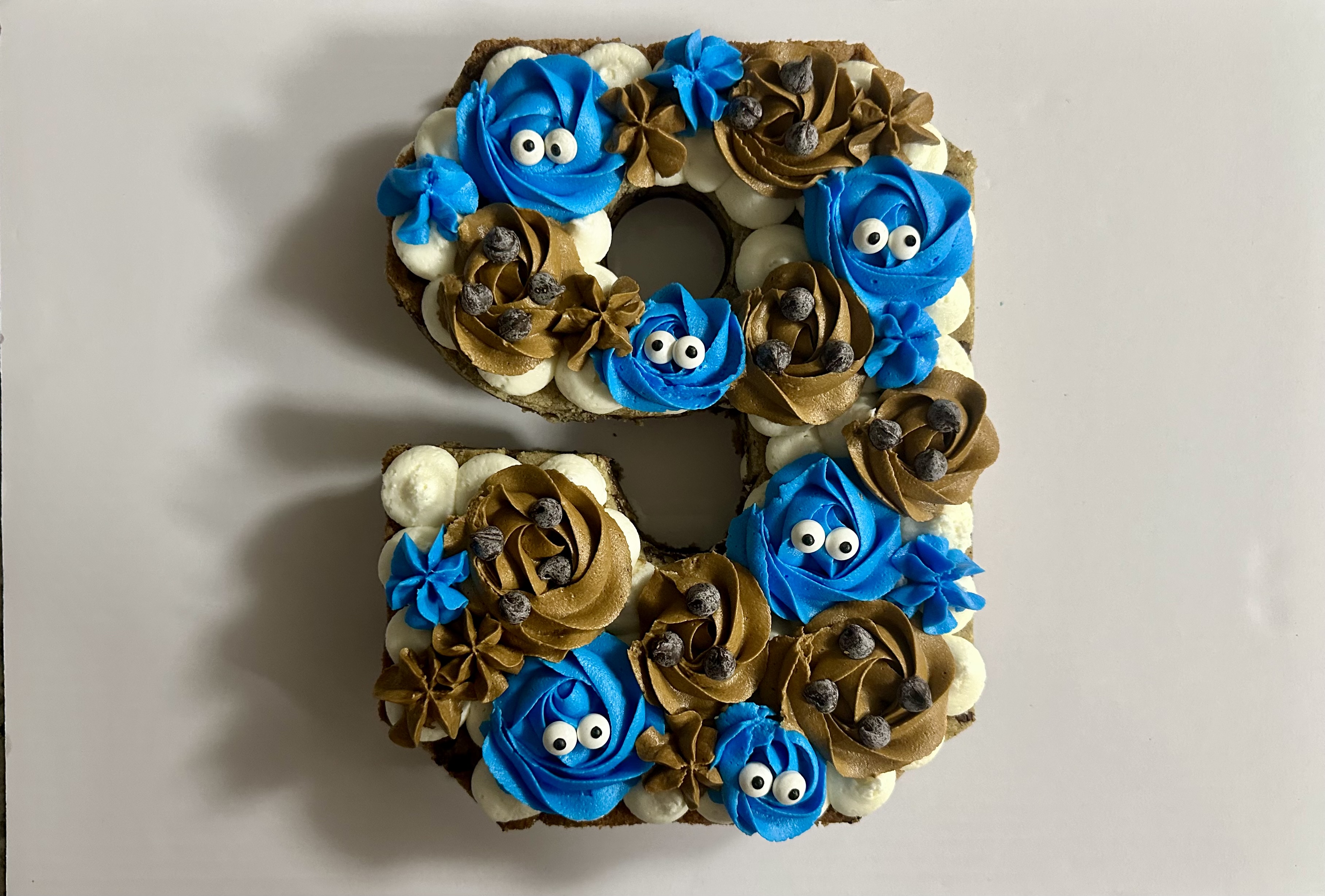 Regular Size Stacked Number Or Letter