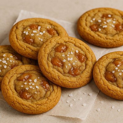 Salted Caramel Cookies 