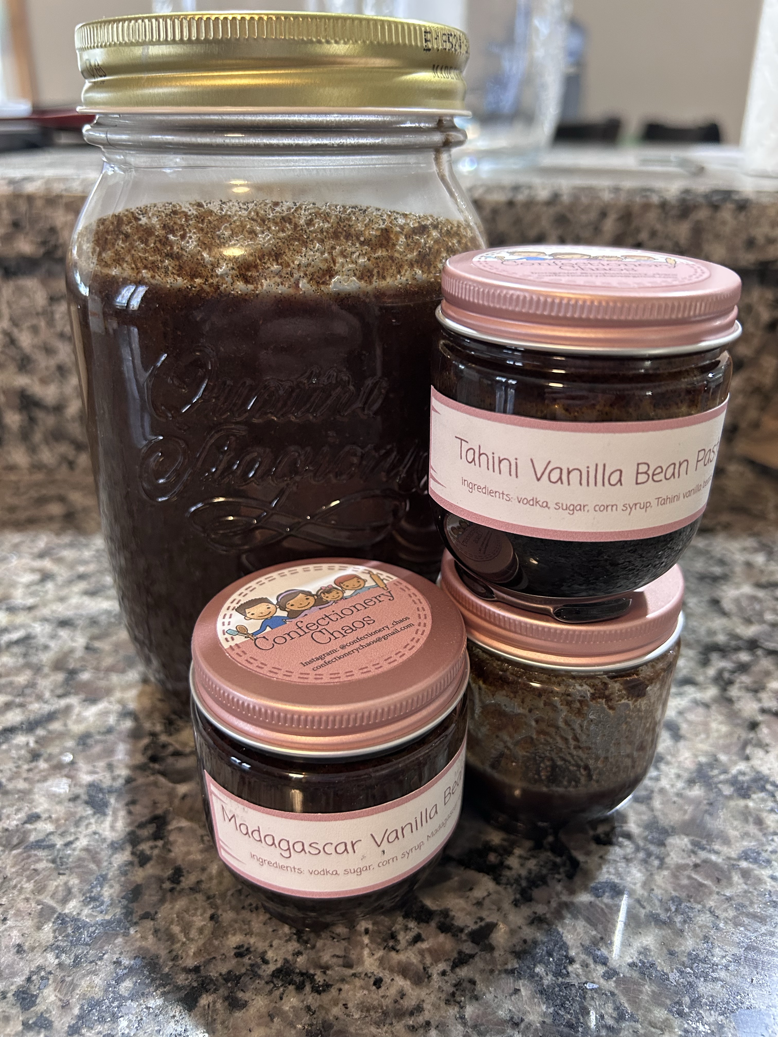 Vanilla Bean Paste 4oz Jar