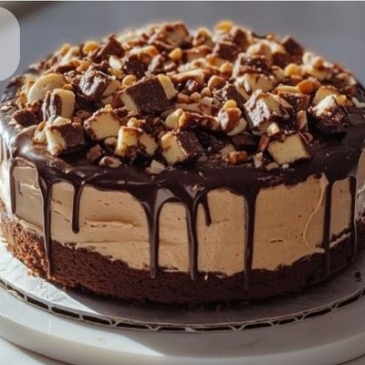 Snickers Cake Single Layer
