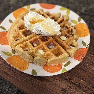 Sourdough Waffles 🧇 