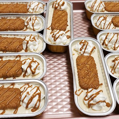 Mini Cookie Butter Cheesecake Pans 