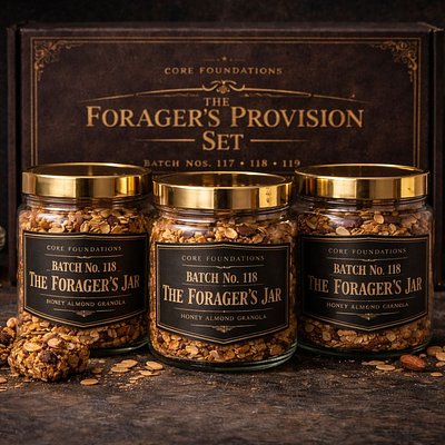 Honey Almond Granola - The Forager's Provision Set