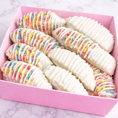 Chocolate Covered Apple Slices 