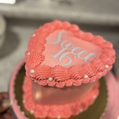 6in Heart Cake