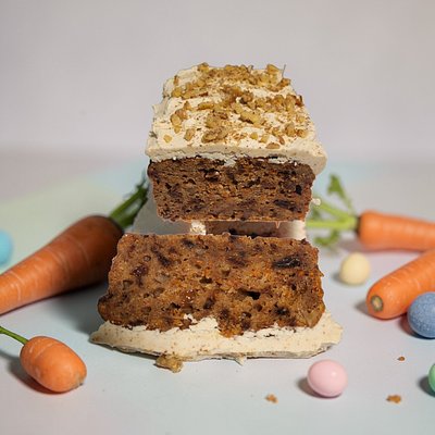 Carrot Loaf with Icing (Dairy-Free)