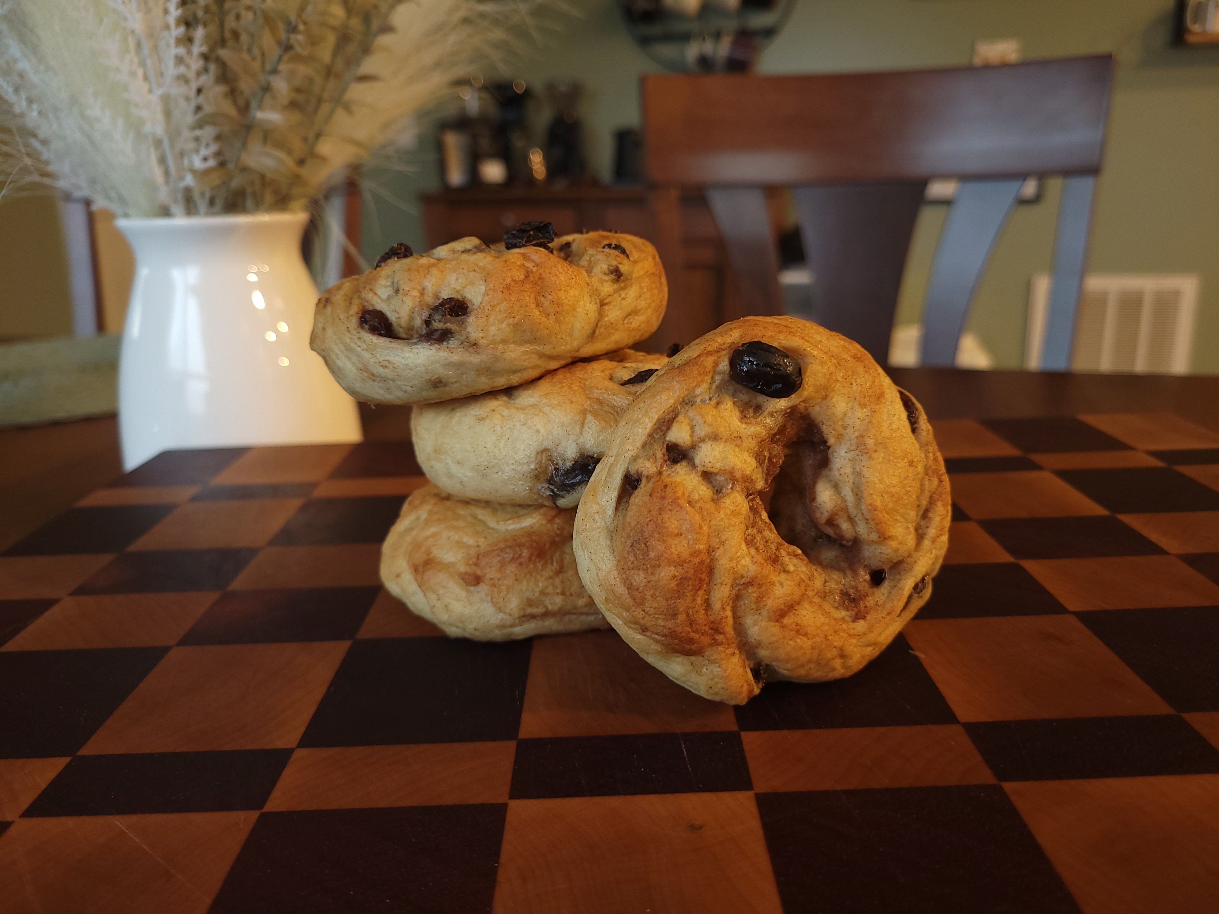Cinnamon Raisin Bagels
